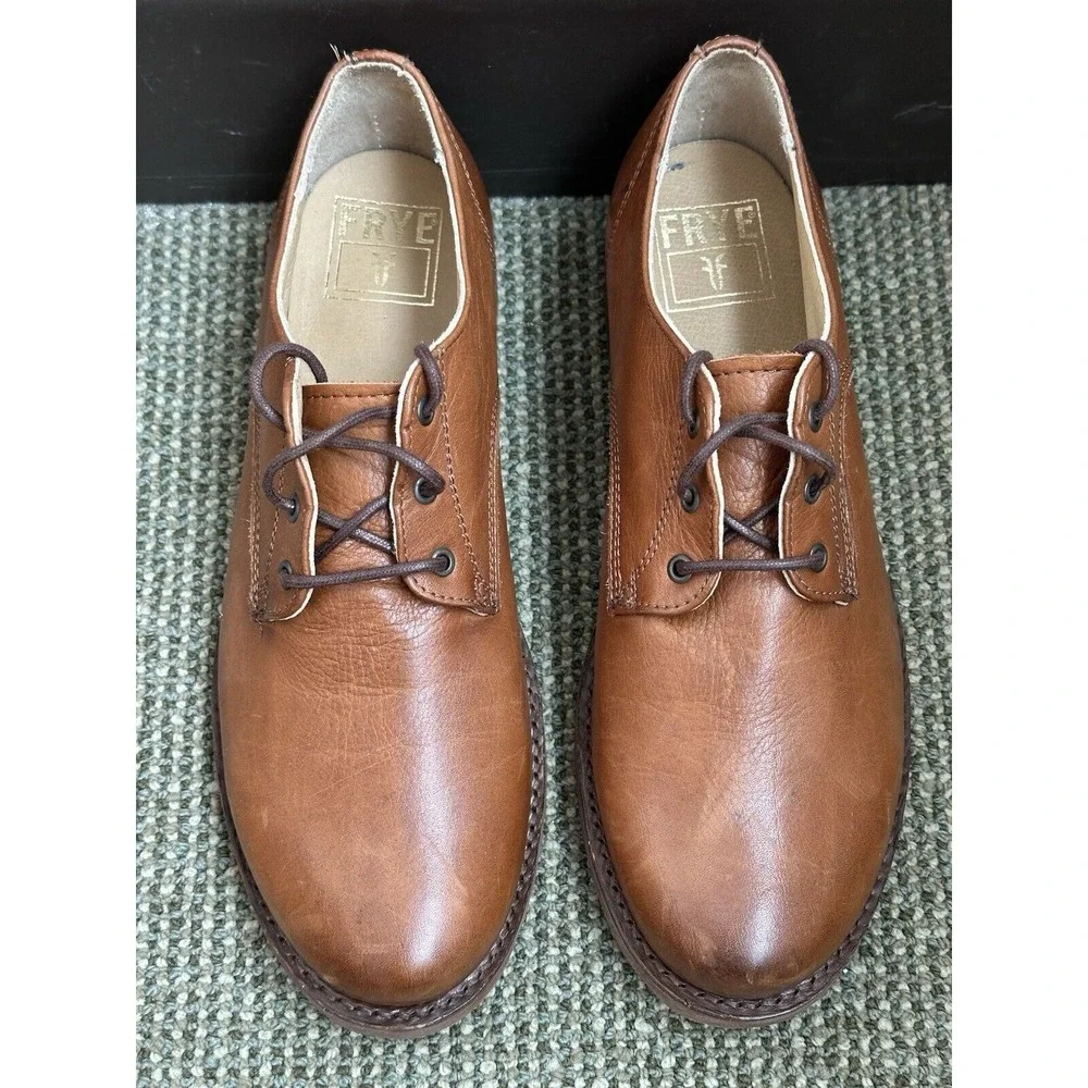 Frye, Carter Oxford‎ Shoes, Brown, Men's Size 9B